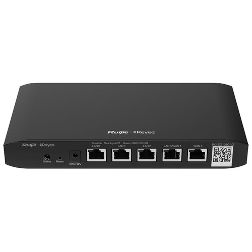 ROUTER RUIJIE REYEE RG-EG105G V2 GIGABIT 4p CLOUD-SX18 ROUTER RUIJIE REYEE RG-EG105G V2 GIGABIT 4p CLOUD
